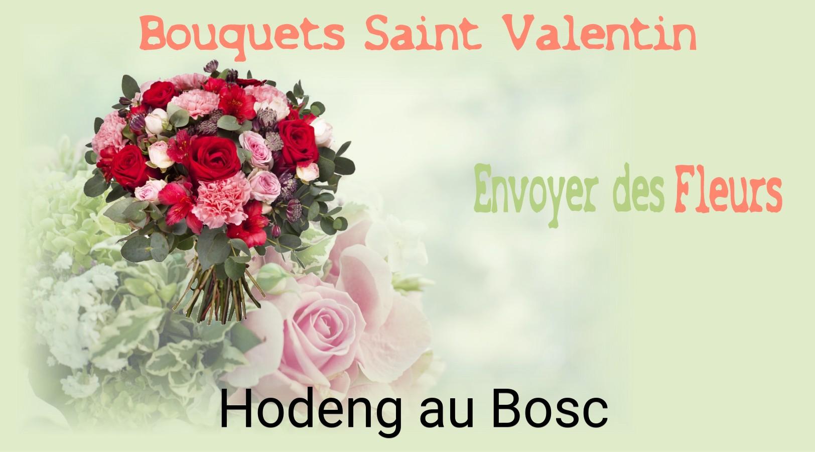 Roses de Saint-Valentin livrées à Hodeng-au-Bosc
